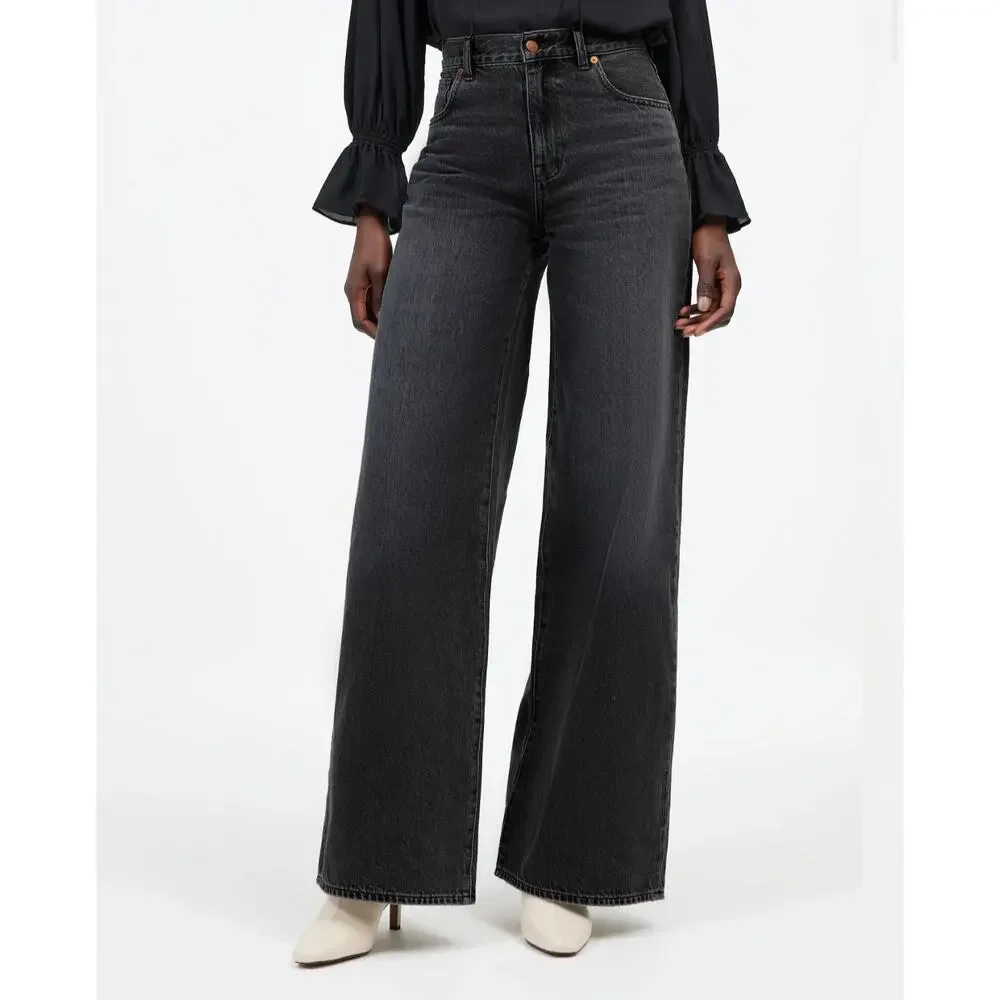 $138 Madewell Superwide leg jeans - Kingswood Wash - 25